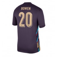 Camiseta Inglaterra Jarrod Bowen #20 Visitante Equipación Eurocopa 2024 manga corta